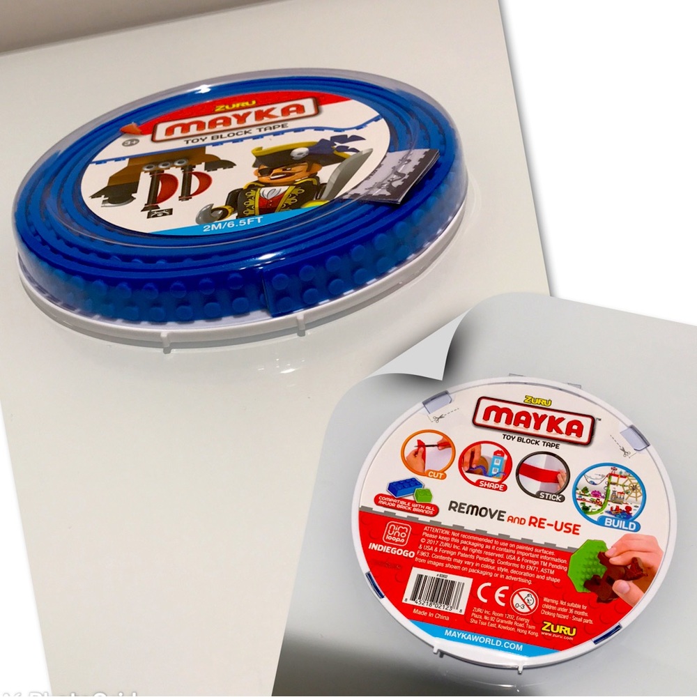 Lego Type Toy Block Tape Removable